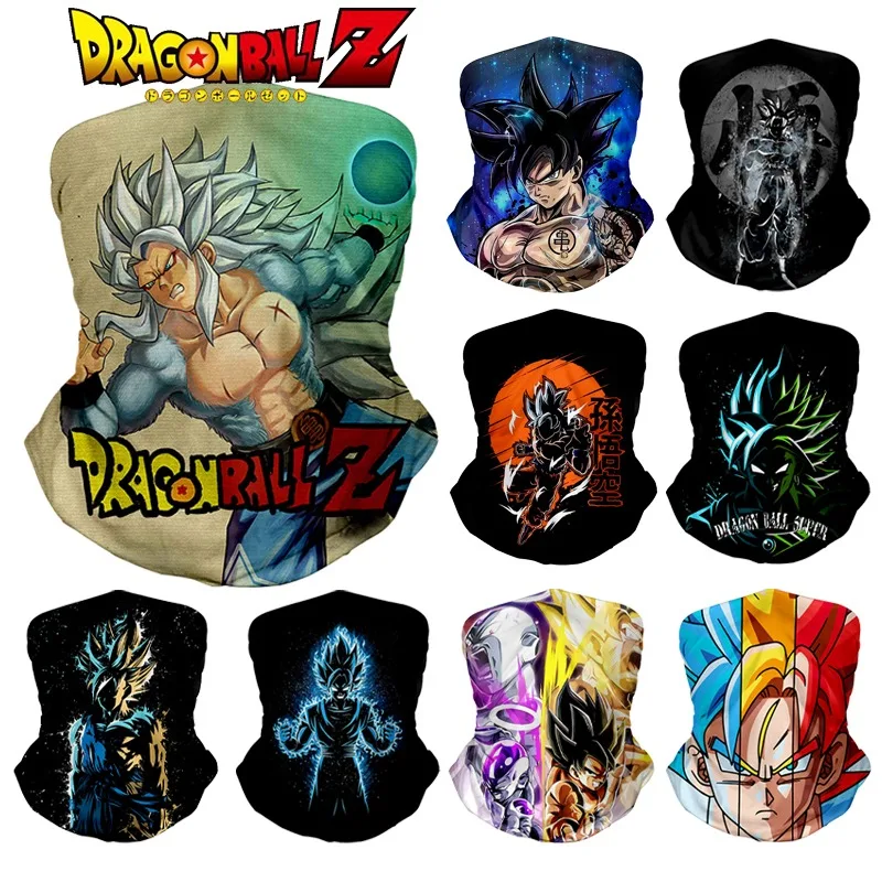 Sports Equipment Japan - アニメドラゴンボールサイクリングスカーフ男性用防塵マスクハイキングスカーフフェイスマスクスポーツ用品自転車アクセサリー防風