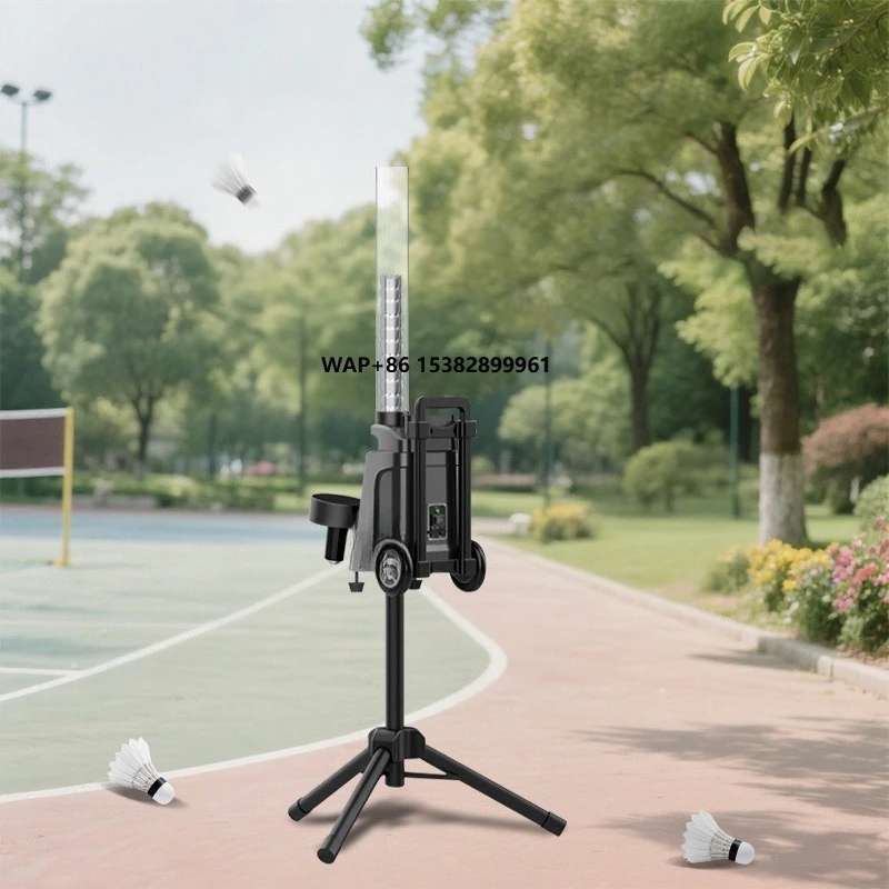 Sports Equipment For Badminton - 2025年新型デザインシャトルコックフィーダーマシンスポーツ用品バドミントンボール練習機