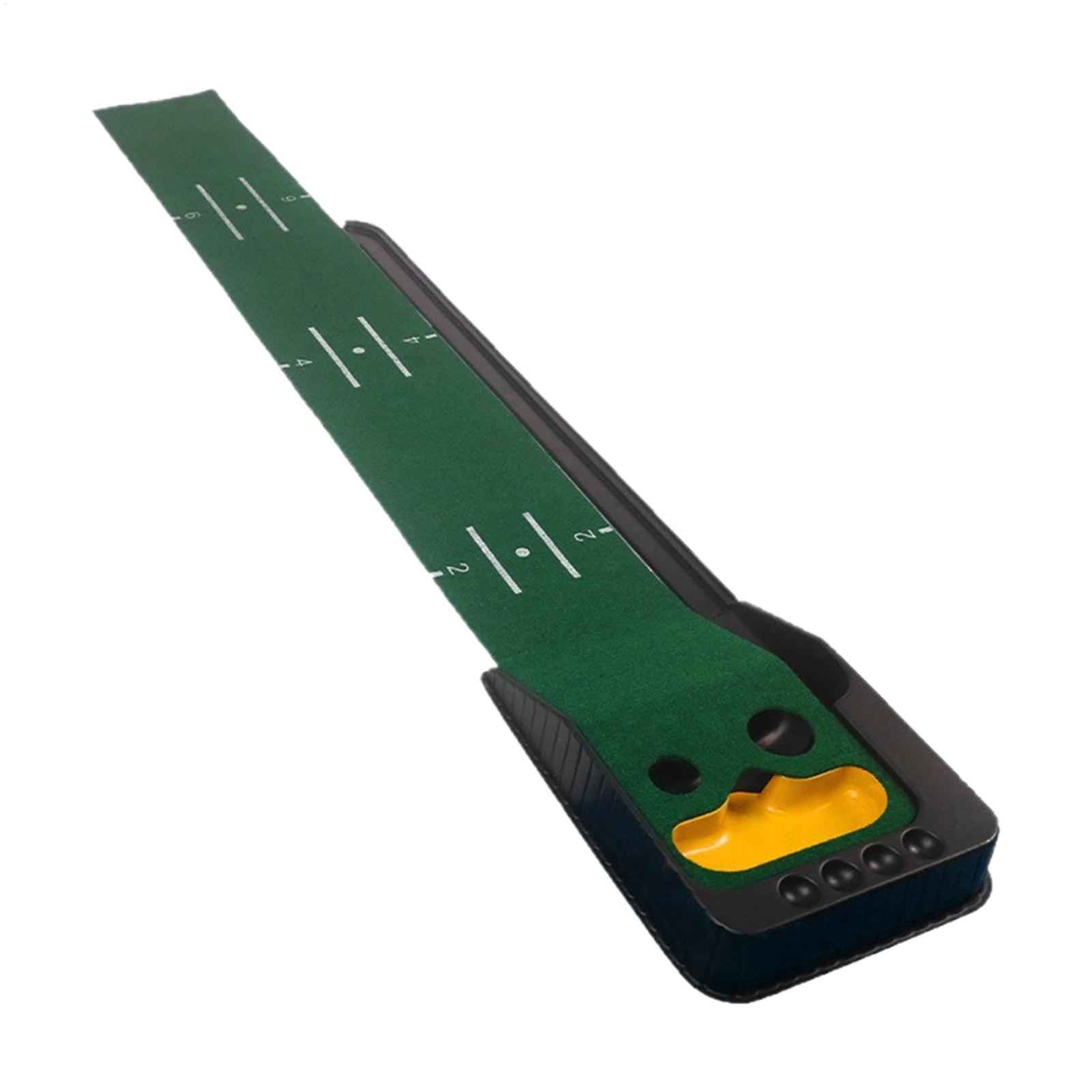 Golf Putting Mat - ゴルフパッティングマット ゴルフ練習パッド グリーン ヒッティング用 ゴルフスイングマット 裏庭