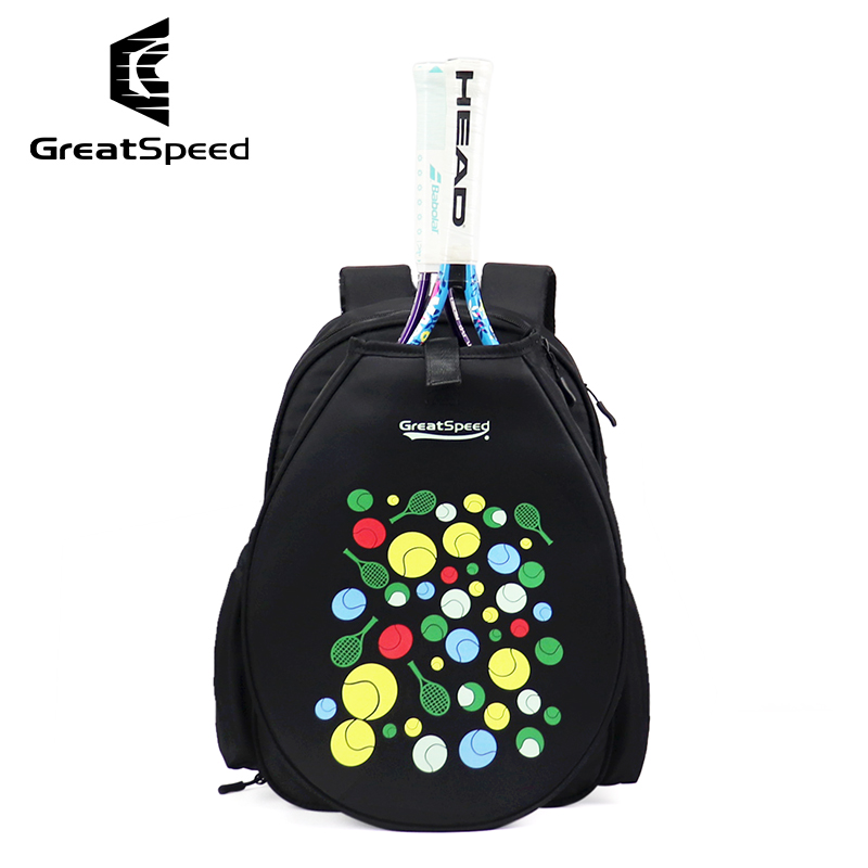 Sports Equipment For Badminton - GreatSpeed テニスとバドミントン用デュアルスポーツバックパック ユニセックス 大人/青少年用 2パック スポーツ用品用ショルダーバッグ