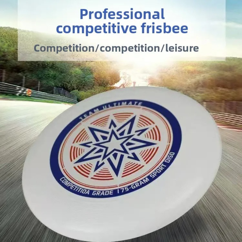 Frisbee Ultimate Disc - プロ仕様のフライングディスク アウトドアスポーツ競技用 大人と子供向けの遊び アルティメットフリスビー プラスチックディスク ビーチおもちゃ