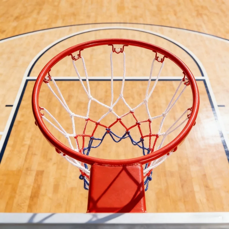 Sports Equipment Stores - 子供用バスケットボールフープドア壁掛けリムネジ取り付けゴールネット屋内屋外射撃練習おもちゃスポーツ用品