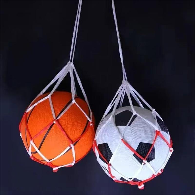 サッカーネットバッグ ナイロン製 大容量収納 シングルボール - Sports Equipment Outdoor Storage のレビューと価格