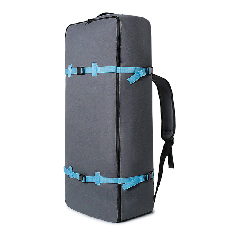 グレーのオックスフォード布製パドルボードバックパック、外部強 - Sports Equipment Outdoor Storage のレビューと価格