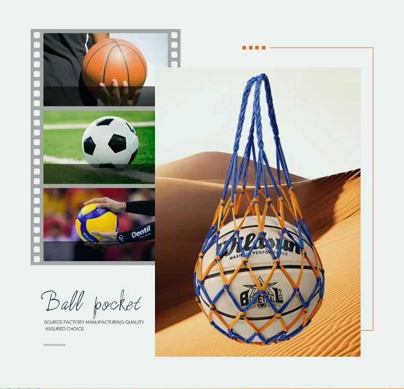 1Pc サッカーネットバッグナイロン大胆な収納バッグシングル - Sports Equipment Outdoor Storage のレビューと価格