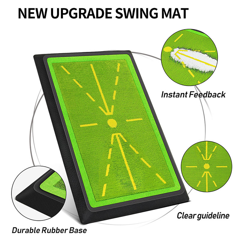 PGM 高品質ゴルフトレーニングパッドスイング検出バッティン - Golf Putting Mat のレビューと価格