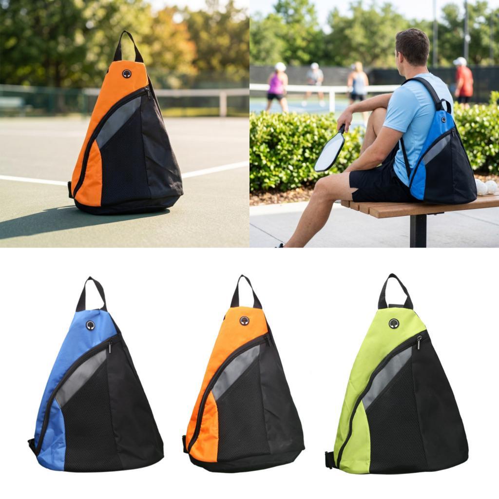 ピックルボールバッグ男性女性用多用途ショルダーサックピックル - Sports Equipment Outdoor Storage のレビューと価格