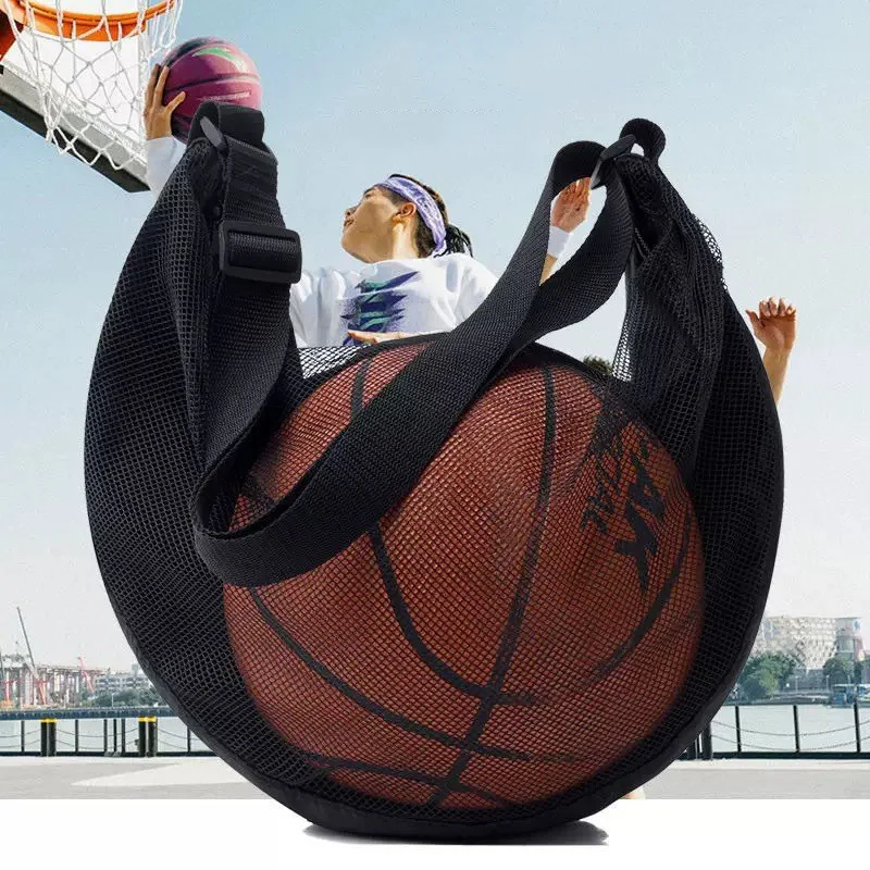 ポータブルバスケットボール収納バッグバレーボールサッカーバッ - Sports Equipment Outdoor Storage のレビューと価格