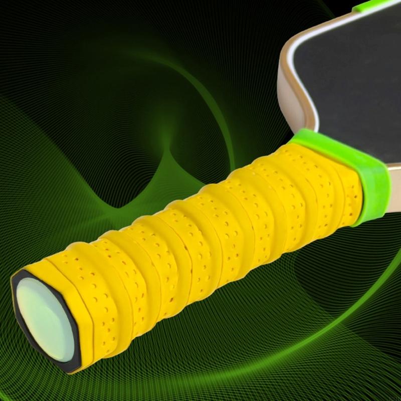 高弾性衝撃吸収テニスラケットグリップラップ耐久性スポーツ - Sports Equipment For Badminton のレビューと価格