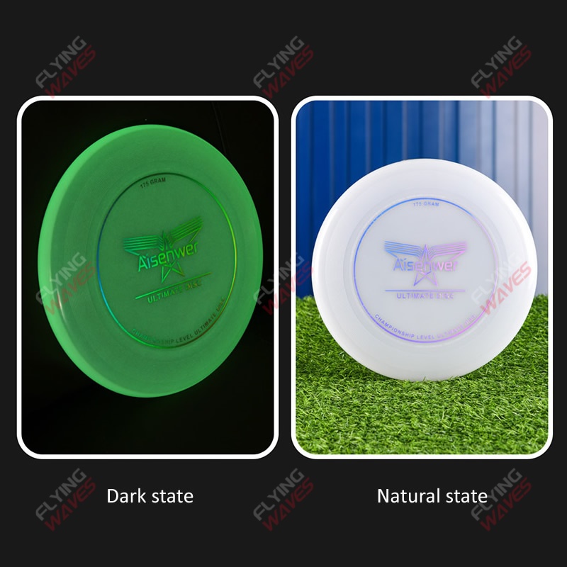 夜光究極フライングディスク 175 グラムアウトドアスポーツ - Frisbee Ultimate Disc のレビューと価格