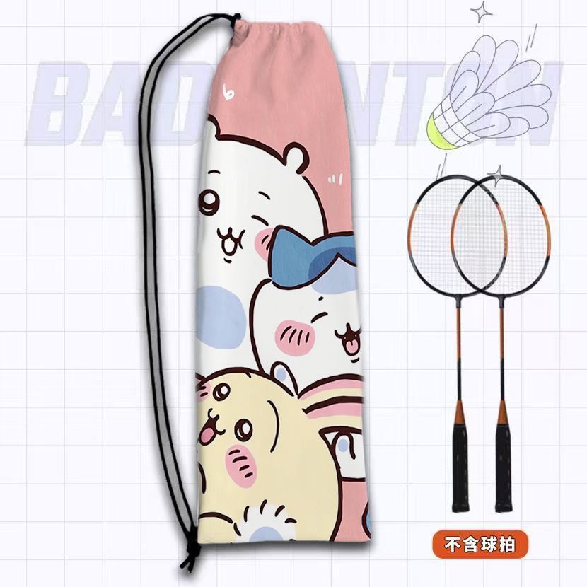 かわいいちいかわバドミントンラケットバッグかわいい漫画プリン - Sports Equipment Japan のレビューと価格