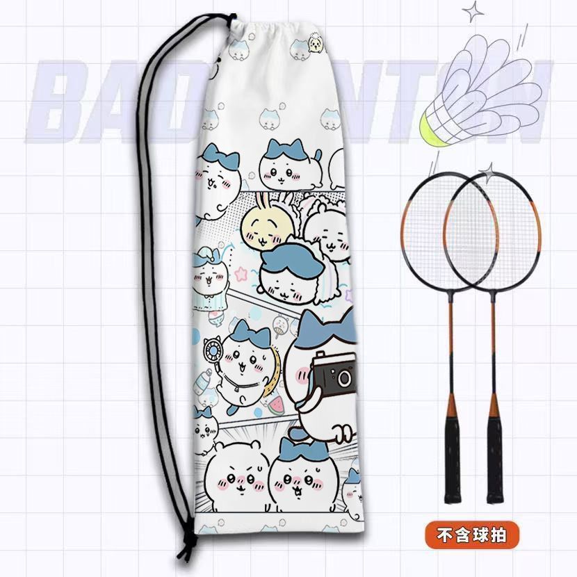 かわいいちいかわバドミントンラケットバッグかわいい漫画プリン - Sports Equipment Japan のレビューと価格