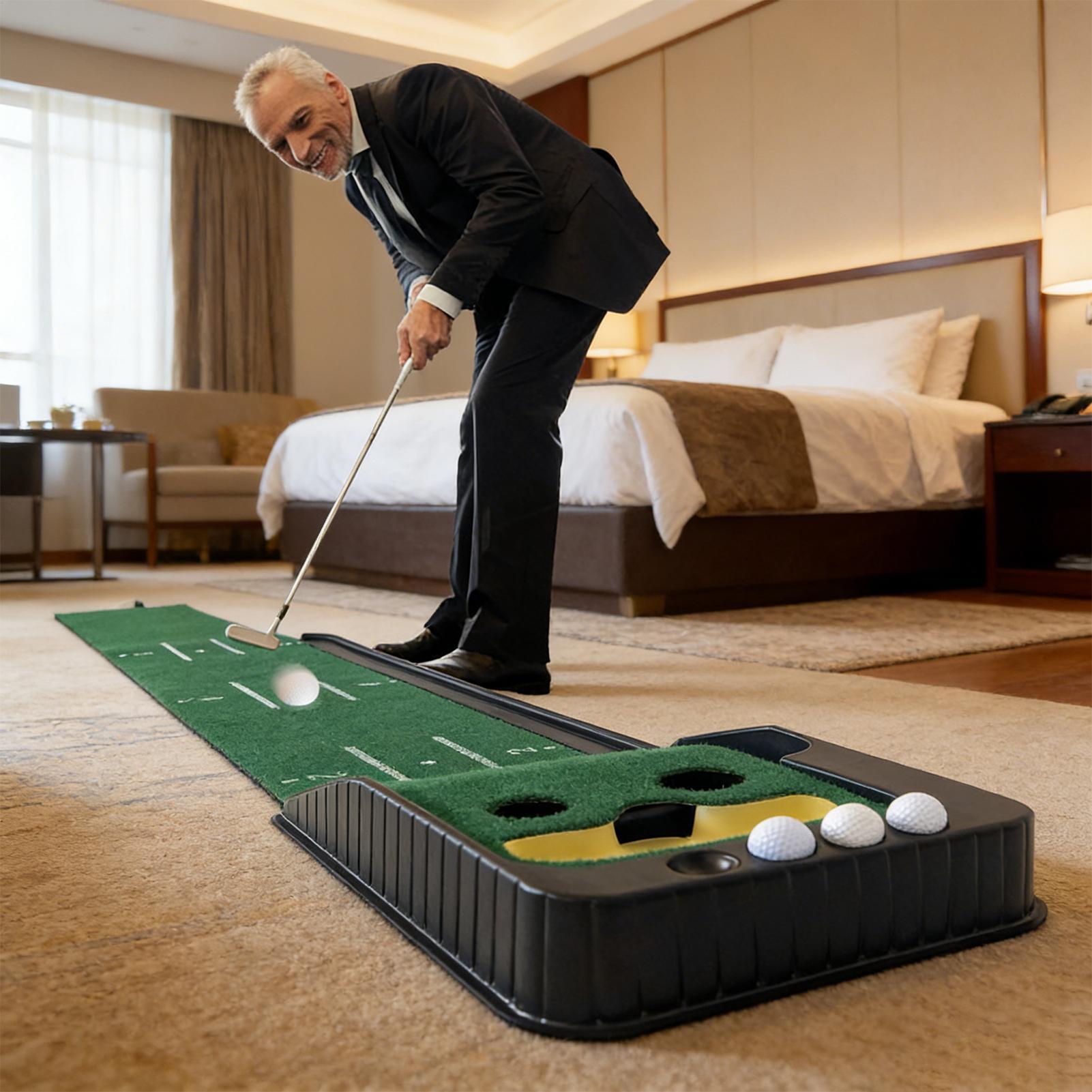 ゴルフパッティングマット ゴルフ練習パッド グリーン ヒッテ - Golf Putting Mat のレビューと価格