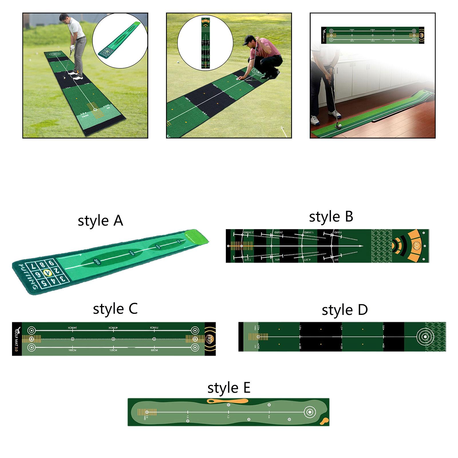 ゴルフパッティングマット 実用的なゴルフ練習マット 公園 オ - Golf Putting Mat のレビューと価格