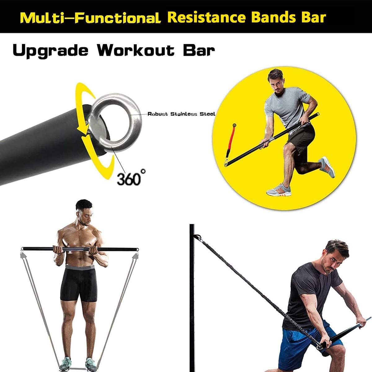 150ポンド フィットネス戦利品抵抗弾性バンドワークアウト  - Sports Equipment Near Me のレビューと価格